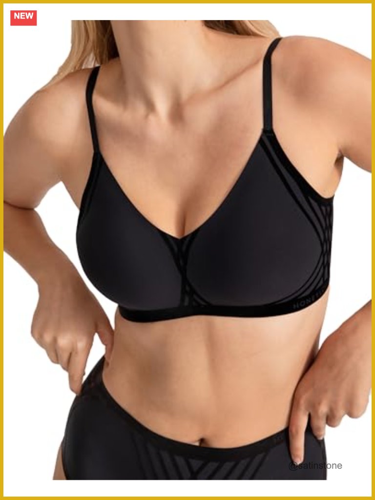 Wireless Full Coverage Bra - Comfort Support No Underwire
